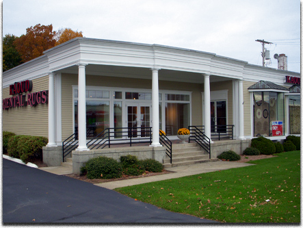 Orange Showroom Exterior